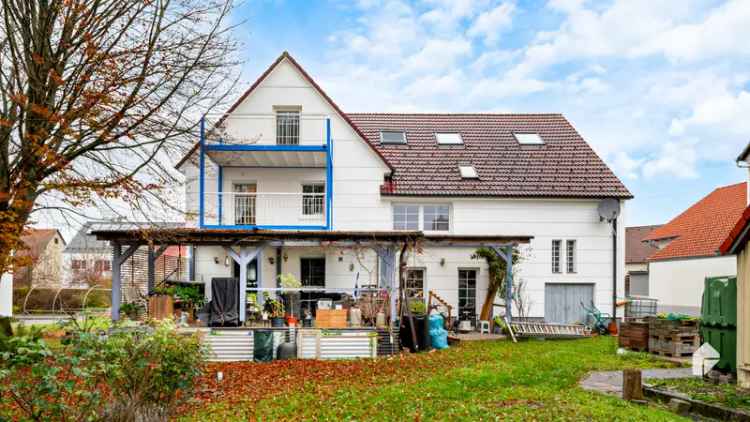 Kaufen Mehrfamilienhaus in gepflegtem Zustand mit Garten für Wohnen und Arbeiten