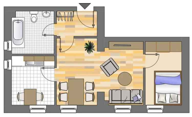 Demnächst frei! 2-Zimmer-Wohnung in Dortmund Bövinghausen