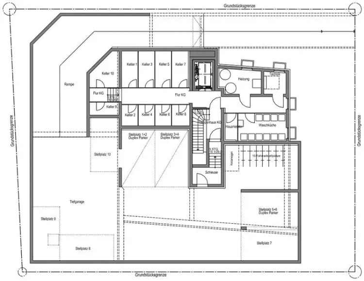 2-Zimmer-Wohnung in München-Trudering mit Balkon und moderner Architektur