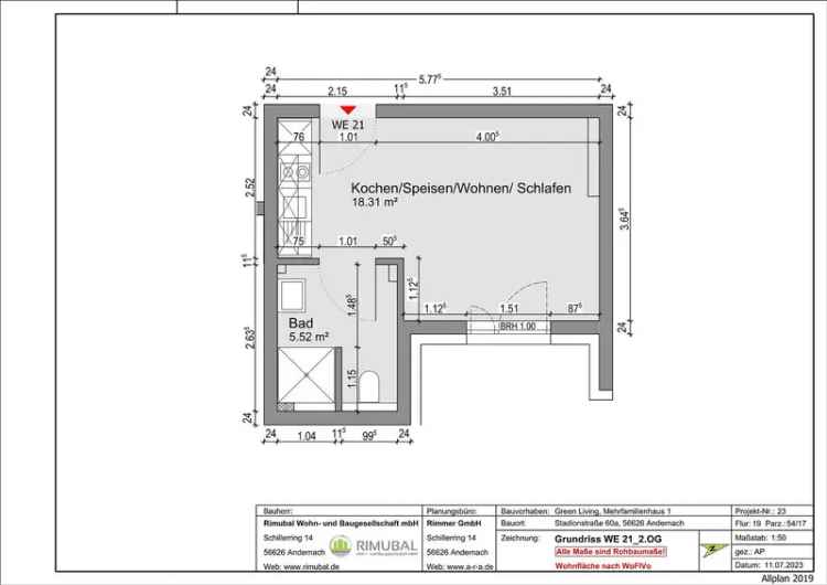 Gemütliche 1-Zimmer Wohnung zum Wohlfühlen - Ideal für Studenten oder Singles