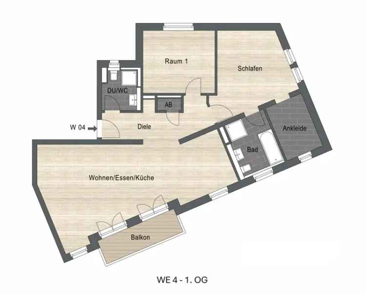 Neubauwohnung Baldeneysee 3 Zimmer 114m²