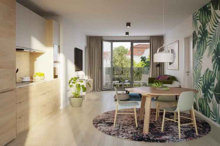 Familienwohnung 107m² Südbalkon En Suite Bad