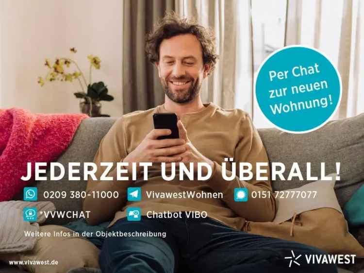 Erdgeschosswohnung: 2 Zimmer Im Rutental42 in Unna