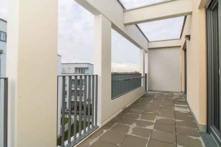 1 5 Zimmer Wohnung Neubau München Lochhausen Balkon KfW 55