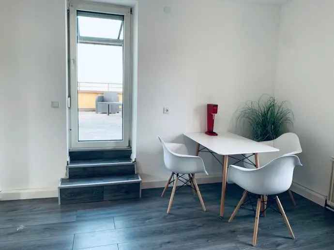 3-Zimmer Wohnung Nurnberg St Leonhard Dachterrasse Stellplatz Einbaukuche