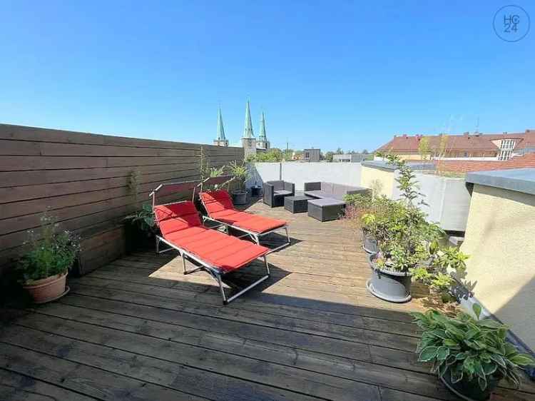 Exklusive Dachterrassenwohnung mit WLAN und Stellplatz am Nürnberger Stadtpark