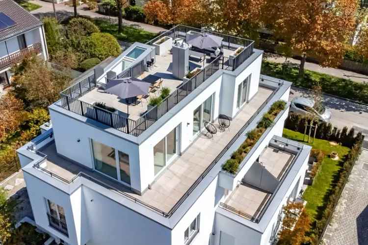 Luxuriöses Penthouse-Maisonette mit Panoramablick in München