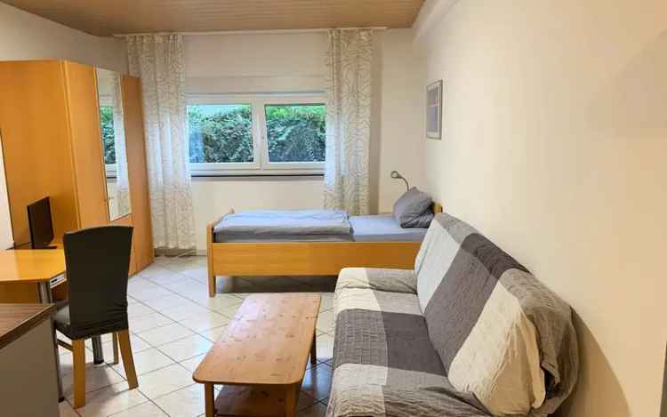 1-Zimmerwohnung mit Internet, TV, Küchenzeile, Du/WC, TV, Waschmaschine, Trockner