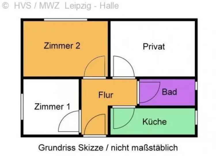 Neu: schönes, ruhig gelegenes Zimmer mit variabler