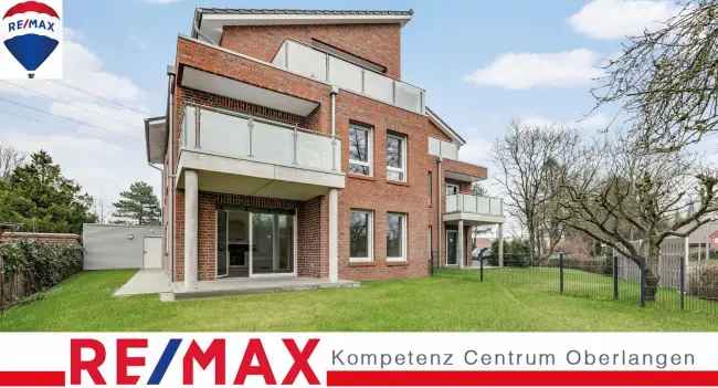 Exklusive Wohnung in Papenburg Neubau KFW 40 Plus Garten Aufzug