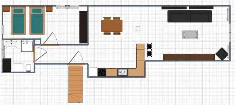 Tausch 2-Zimmer-Wohnung in Frankfurt am Main mit modernen Features