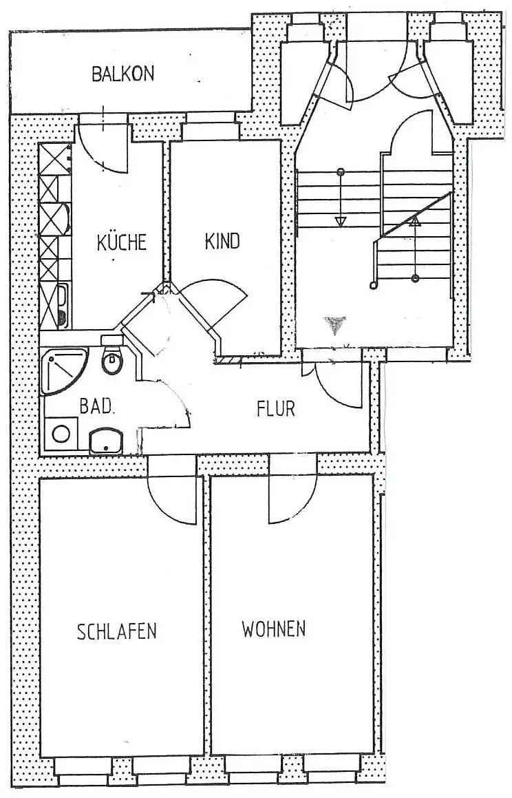 Schöne Etagenwohnung in Möckern