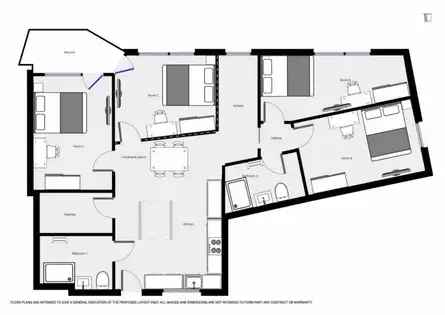 Wohnung (38.05 m²) zur Miete in München (MUC Apotheke, Tübinger Straße 3, 80686 Munich, Germany)