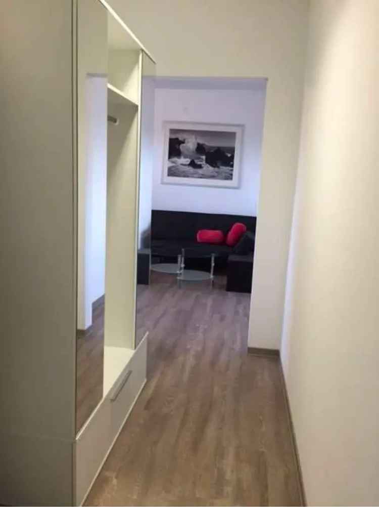 Moderne & vollmöblierte 1-Zimmer-Erdgeschosswohnung mit Balkon in Top-Lage von Bad Soden