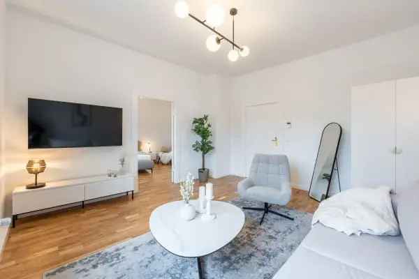 Luxusapartment Berlin Zehlendorf 55m² - Kingsize Bett 4k TV