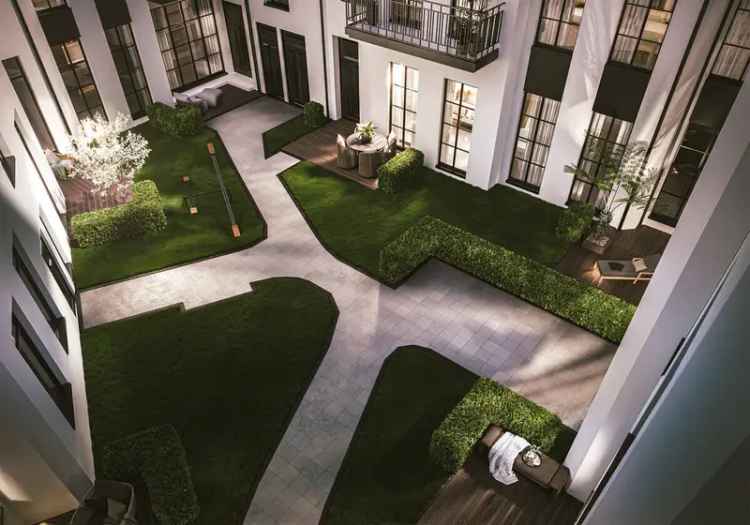 Ebenerdiges Studio-Apartment in ruhiger Hoflage mit Terrasse