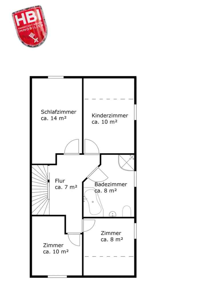 Doppelhaushälfte Bremen Seehausen 140m² Garten Garage