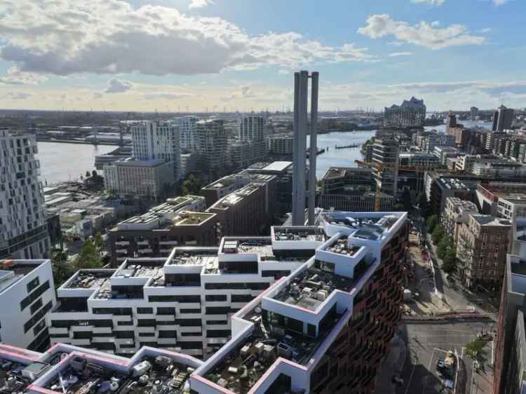 *Courtagefrei* Wunderschönes Design-Studio im 6. OG mit unverbaubaren Ausblicken auf die Skyline der HafenCity