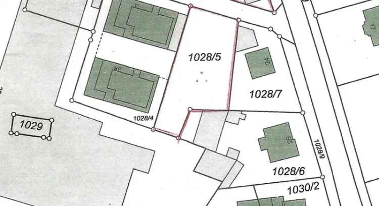 Exklusives Baugrundstück in sehr zentraler Lage mit genehmigter Bauvoranfrage