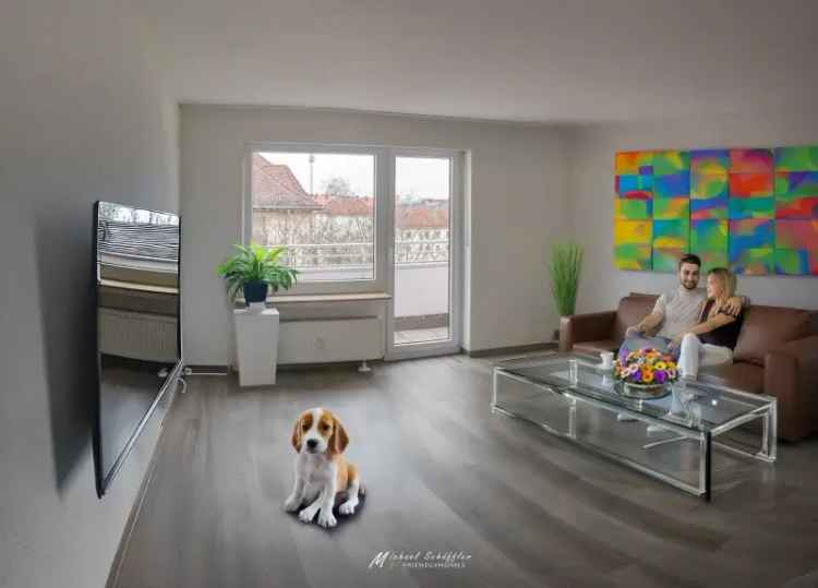 Zwei Zimmer Wohnung mit Aussicht in Gibitzenhof