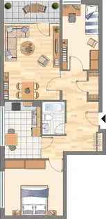 Wohnung (79.0 m²) zur Miete in Dortmund (Wilhelm-Schmidt-Straße 13, 44263 Dortmund, Germany) - immosurf.de