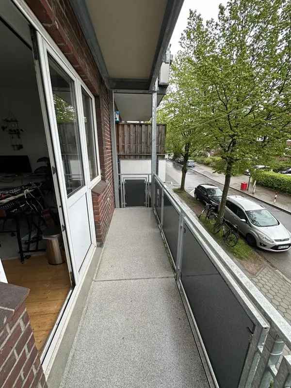 2 5 Zimmer Wohnung Hamburg Wandsbek Balkon 60qm