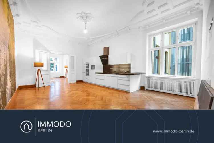 ?? Exklusives Wohnen im Jugendstil – Hochwertige 5-Zimmer-Altbauwohnung mit Aufzug und 2 Balkonen