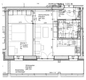 Wohnung (45.0 m²) zur Miete in Berlin (Aschaffenburger Straße 23, 10779 Berlin, Germany)