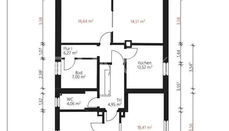 in Renovierung: 4-Zimmer-Wohnung in Roth  Nähe Freibad