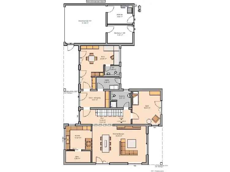 Moderne Archenhäuser in Dortmund mit großem Wohnraum