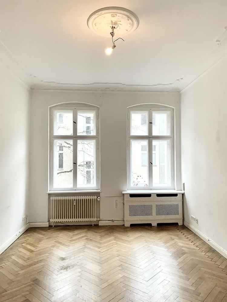 Altbauwohnung 80m² Friedbergstraße Renovierungsobjekt mit Charme