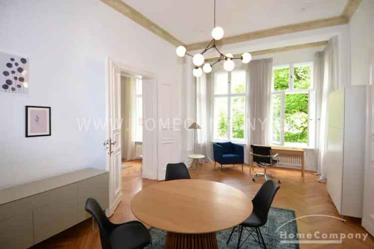 Mieten zentrale Altbauwohnung in Berlin Halensee mit Garten und Balkon