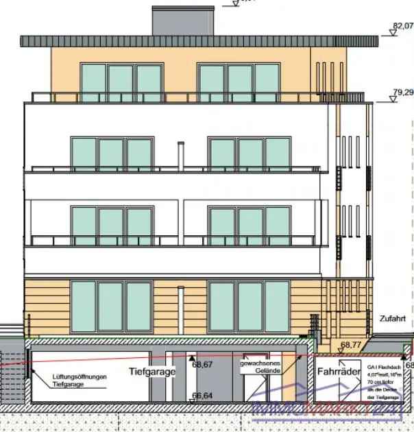 [Neu] Wohnung im zweiten Obergeschoss und Tiefgaragenstellplatz