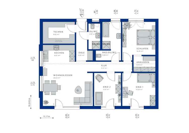 Bungalow kaufen in einer ruhigen Lage mit modernen Annehmlichkeiten