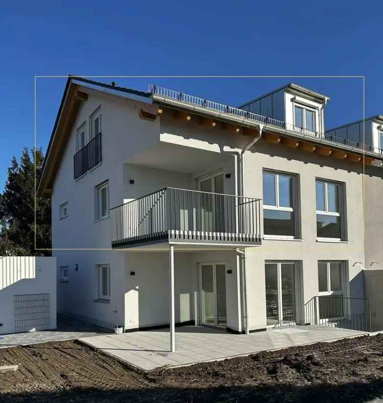 ERSTBEZUG * 4-Zimmer-Wohnung Süd-West mit Balkon u. Garten