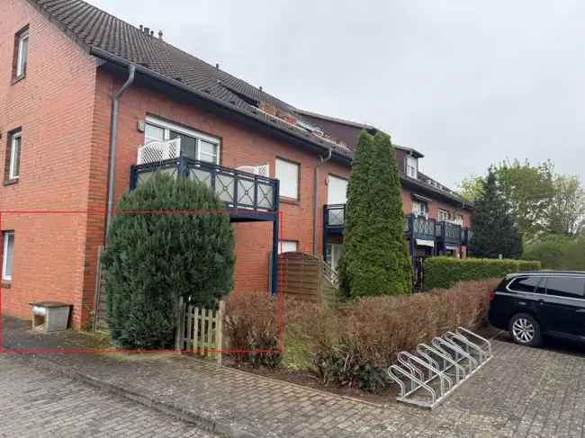 Charmante 3-Zimmer-Wohnung im Erdgeschoss mit Terrasse