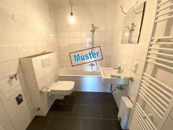 Frei ab dem 01.07.2025: 2-Zimmer-Wohnung mit neuem Bad