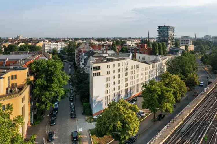 Preisnachlass sichern auf vermietete, moderne 2-Zimmerwohnung mit Wintergarten in Tiergarten