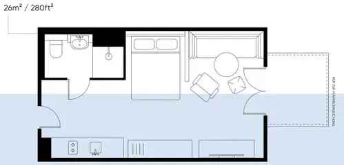 Wohnung (80.0 m²) zur Miete in München (dm, Münchner Freiheit, 80802 Munich, Germany)