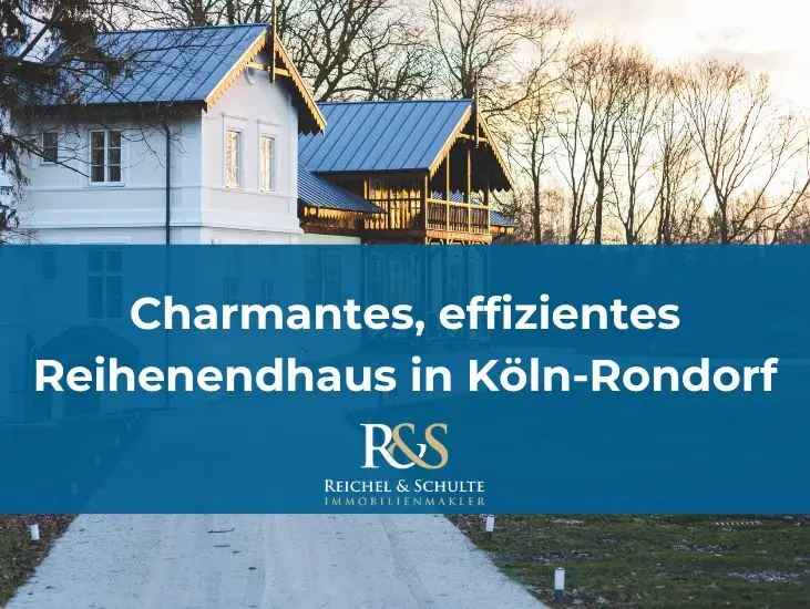 Kaufen Reihenendhaus Köln-Rondorf charmant mit Garten und Terrasse