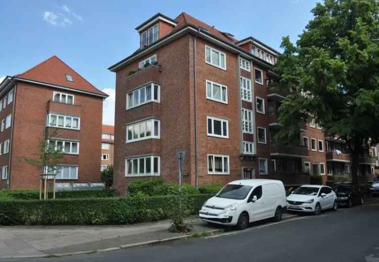 3-Zimmer-Hochparterre-Wohnung in Hamburg - Eilbek-Park-Nähe