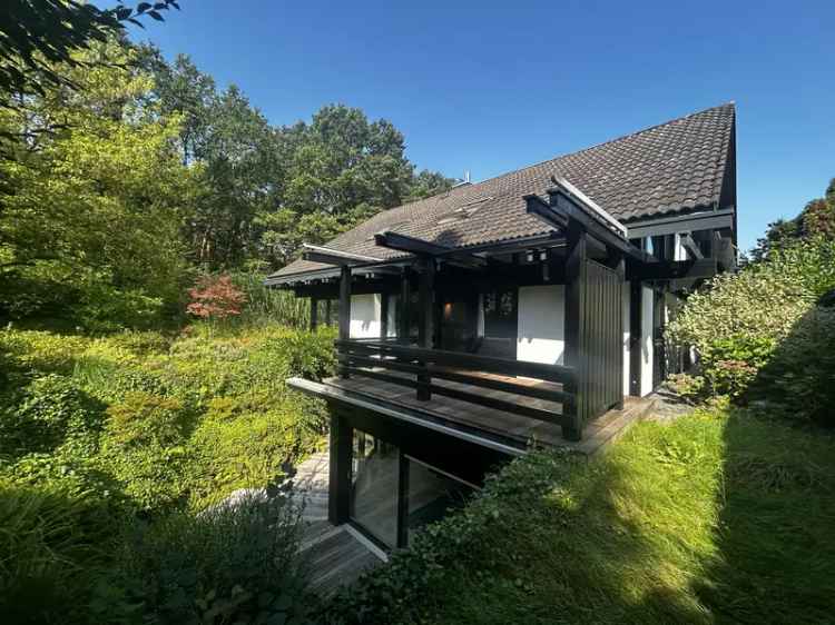 Luxuriöses Haus mit Innenpool Sauna Garten Nähe Teich