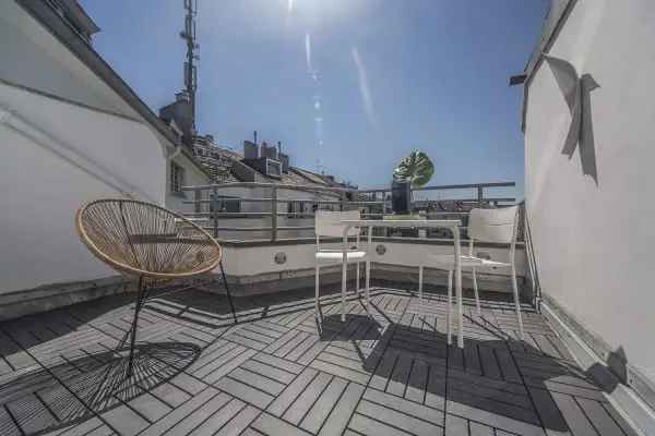 Apartment Düsseldorf Flingern Nord 30m² Südbalkon