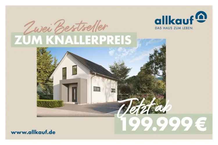 Bestseller zum Knallerpreis – Dein Traumhaus wird Realität!