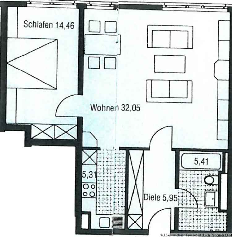 Zentrale Wohnlage in Dresden mit vielen Einrichtungen