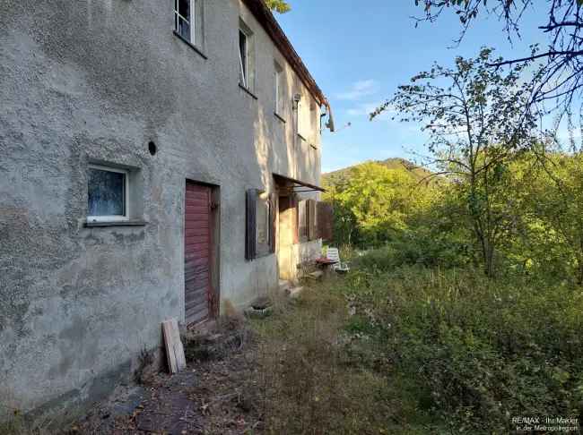 Einladendes Hanggrundstück mit atemberaubendem Panoramablick über Pommelsbrunn