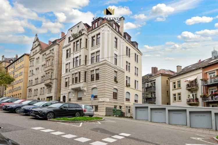 Exklusive 3-Zimmer-Maisonette im Stuttgarter Westen mit Altbau-Charme und traumhaftem Ausblick