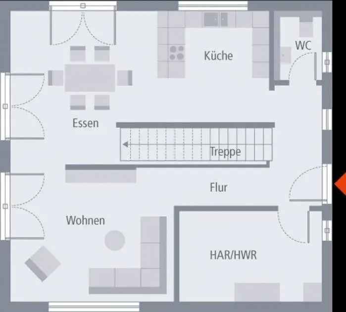 Neubau EINFAMILIENHAUS MIT OFFENER ARCHITEKTUR KFW 40 (Update)