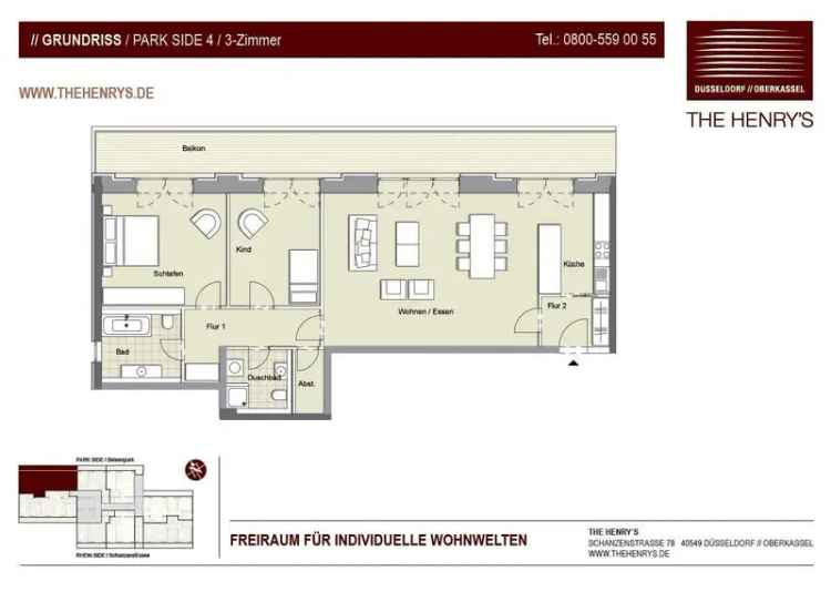 3 Zimmer Wohnung in gepflegter Wohnanlage