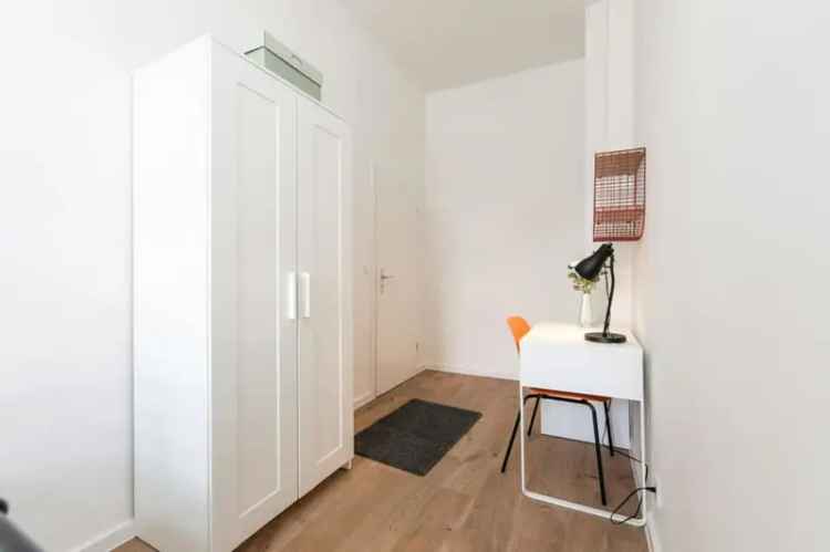 Privatzimmer mieten in Berlin - möbliert mit Gemeinschaftsräumen